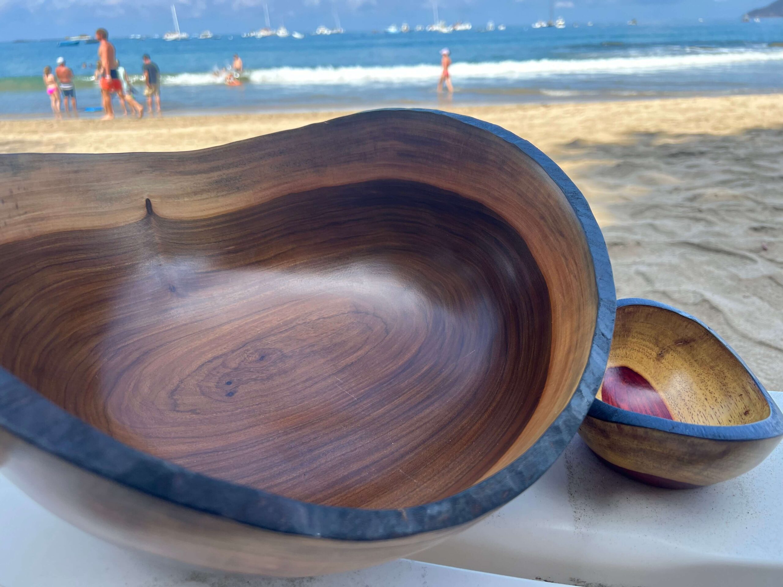 Bowls available at the Cedar Swan Woodshop in Nevis, MN.